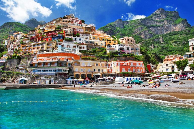 Positano. colors of sunny Italy series